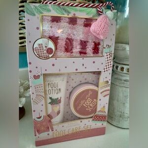 Beauty Concepts Pink Vanilla Mint Foot Care Set